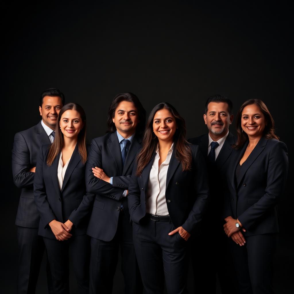 Grupo de professores e colunistas Acadianos
